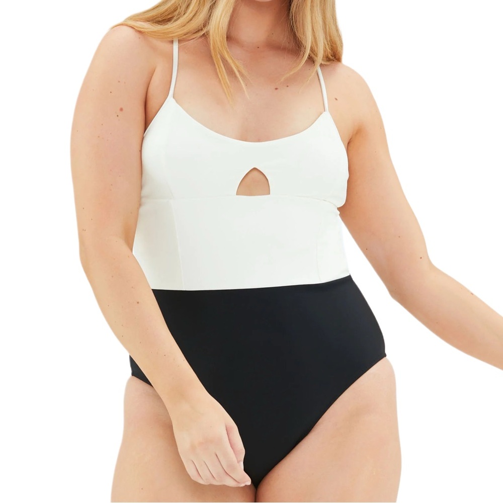 Summersalt The Swan Dive One-Piece NWT